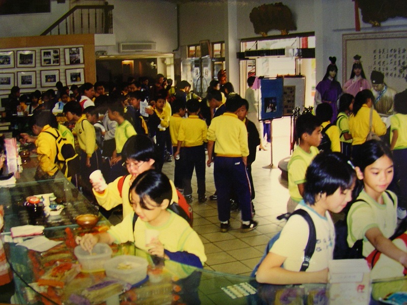博物館教育學童參觀。橘之鄉提供