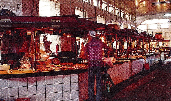 7-1宜蘭市北館市場<br>1911年宜蘭街食料品小賣市場設立，成為市民必至的民生商品中心。其後因開路拆成南、北兩半，而今只餘北館市場仍大體保持原貌。
