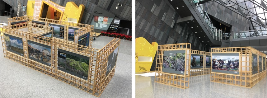 2017年蘭陽博物館與《經典雜誌》合作展出【考古台灣】攝影作品，於1F遊客大廳展出。