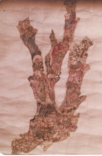謝川藝師的手繪稿。楊朝琴提供