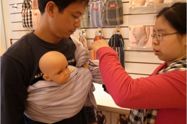 圖9，媽祖背帶的演變(一)。