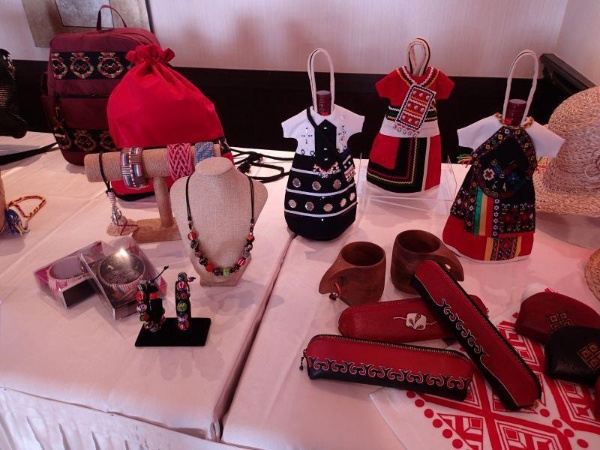 圖三，東森海洋溫泉酒店「噶瑪蘭文化主題館」展示與體驗活動風景(三)。(記者鄧志貞 攝)