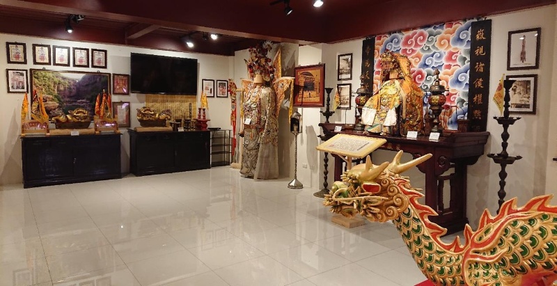 圖5：目前東嶽廟神將活動中心之文物館陳列展示室一隅。（圖片來源：洪靖翔 攝）