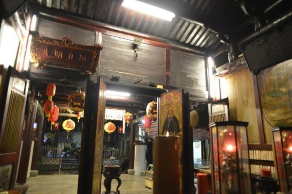 圖19：風神廟燈光改造前。 （來源：財團法人中強光電文化藝術基金會）