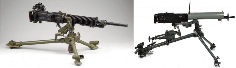 圖7：日軍92式及國軍24式重機槍照片。資料來源：http://www.imfdb.org/wiki/Main_Page。