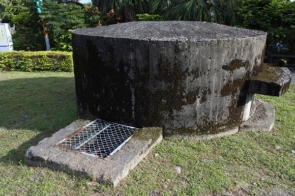 圖4：蘭陽博物館北側路口碉堡。