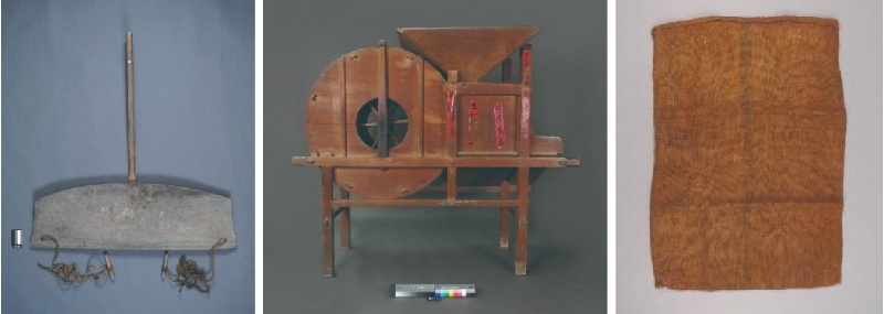 圖7：大拖；圖8：風鼓；圖9：麻袋。