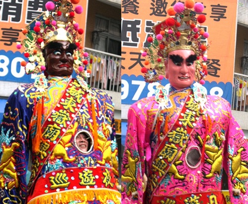 圖四：大尊日、夜遊巡則是近年方組裝而成。