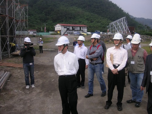文建會至頭城本館工地訪視