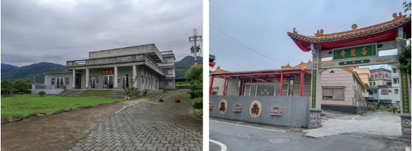 左：蓮光寺今貌 。(張恆瑞 攝) / 右：善慧寺今貌。(張恆瑞 攝)