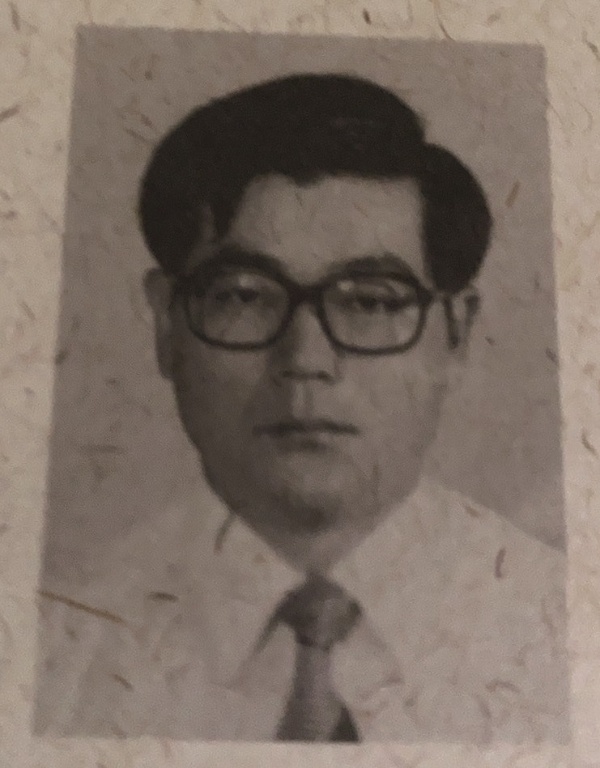 圖4：陳進傳先生年輕時拍的證件照。