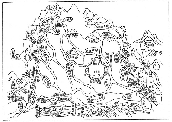 宜蘭古地圖(《噶瑪蘭廳志》的<噶瑪蘭地全圖>)
