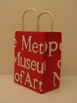 美國大都會博物館Logo手提袋商品。