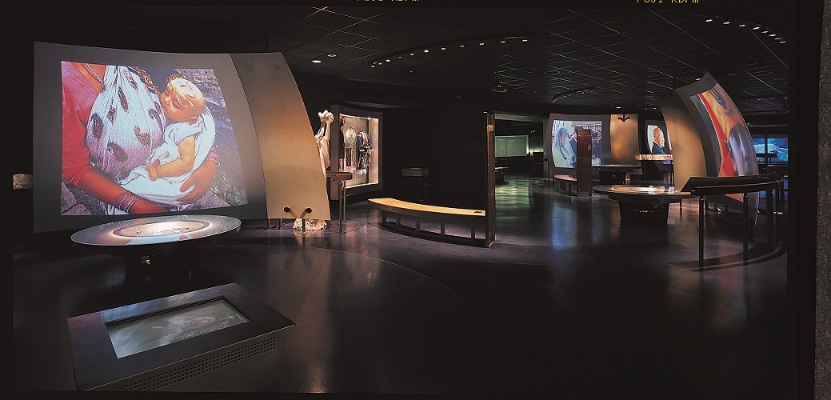 生命之旅廳。胡華真提供