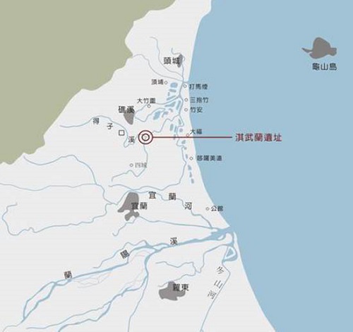 淇武蘭遺址所在地