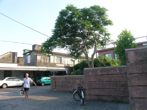 重重的竹圍，除了防禦機能外，竹圍也標示出吳家產權範圍。