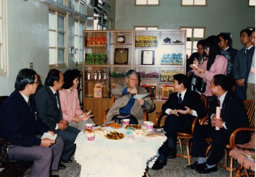 李前總統豋輝與故前陳定南縣長來訪