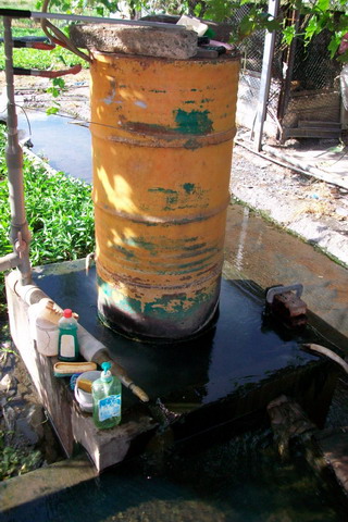 圖3 武淵國小附近居民使用之水溶氣設施
