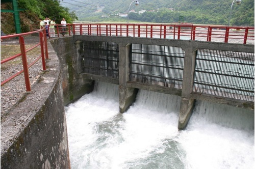 蘭陽發電場取水口