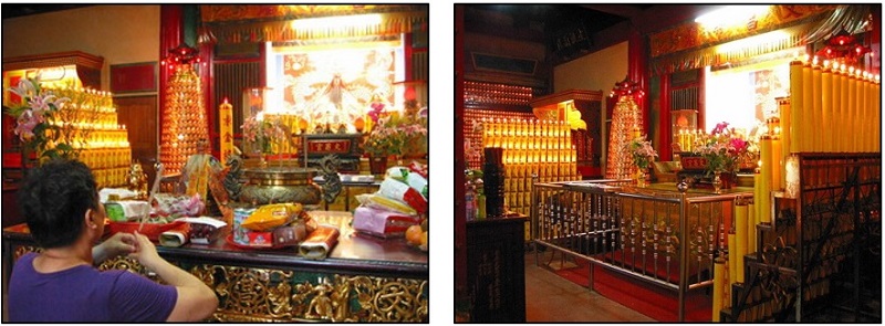 左圖：文殿內空間現況(莊雅惠攝) / 右圖：文殿內空間現況(莊雅惠攝)