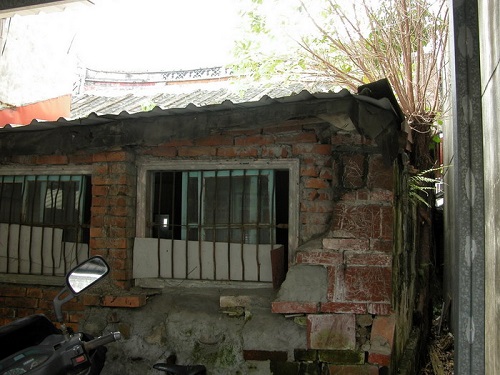 清朝時文昌宮外牆的殘蹟