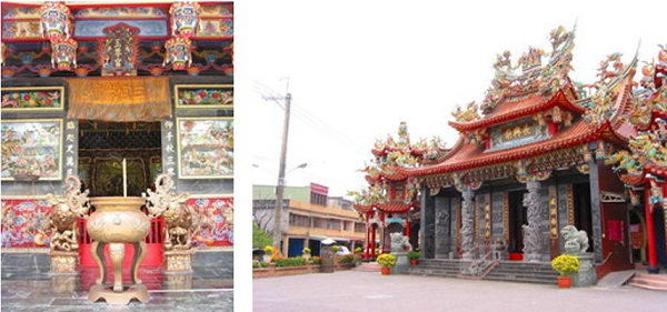 左圖：玉尊宮 / 右圖：長興廟