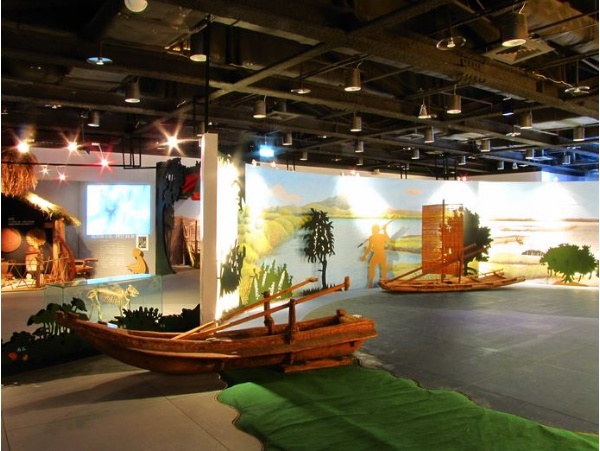 蘭博「探溯淇武蘭」特展模擬場景(莊雅惠 攝)