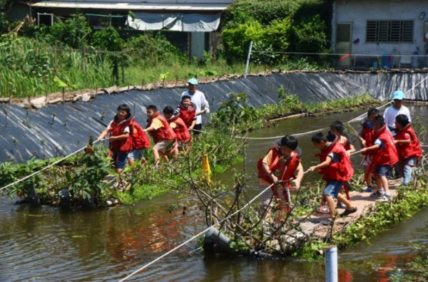 承辦2010清溝社區生態龍舟競賽活動