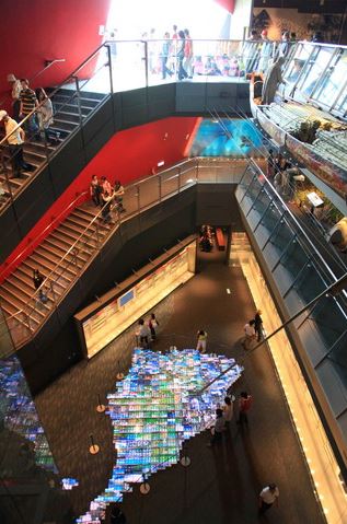 蘭陽博物館常設展(林梓椋 攝)