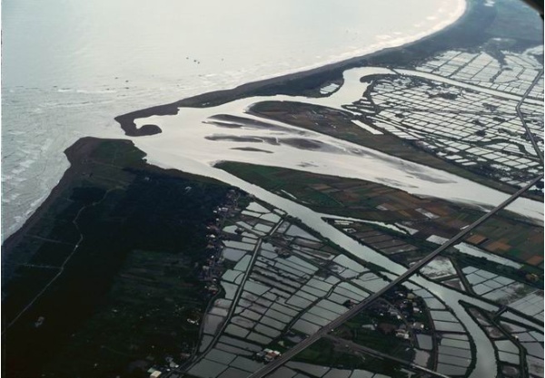 蘭陽溪沖積海岸