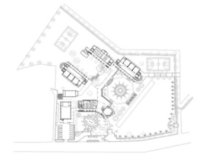 育才國小平面圖。