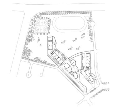 凱旋國中平面圖。