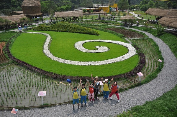 神祕的稻田圈圖騰?