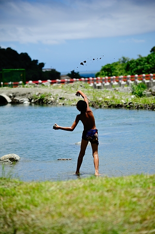 炎炎夏日戲水去