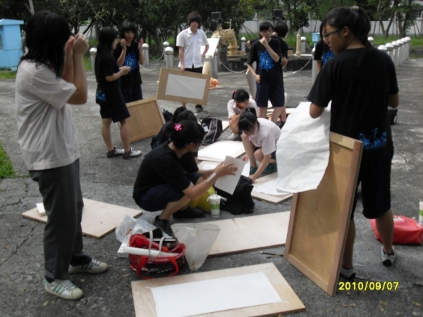 愛水99繪畫比賽情形