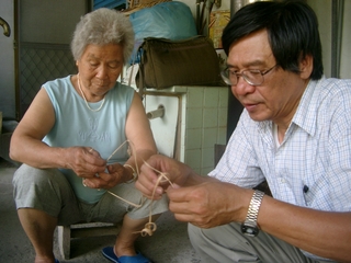 於花蓮新社訪問朱阿菊阿嬤