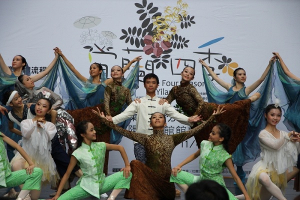 蘭陽舞蹈團首次公開演出為蘭博創作的芭蕾舞作－《蘭雨情懷》