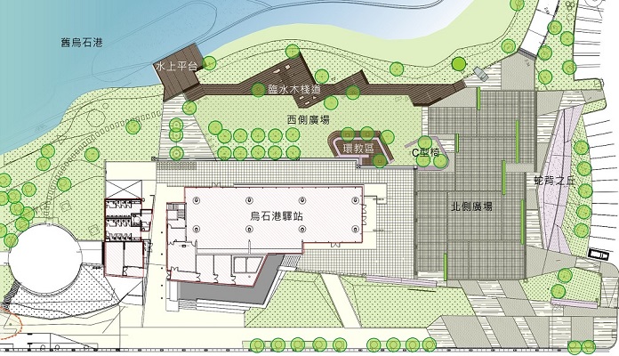 驛站設計平面圖