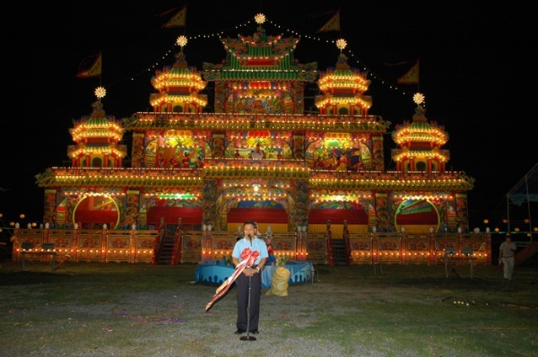 搶孤會場的主普壇