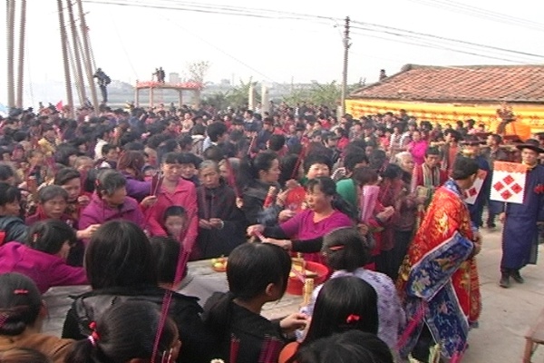 祭拜王爺的盛況