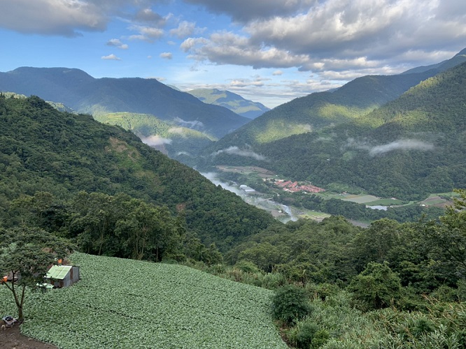 幽静辟深的南山部落