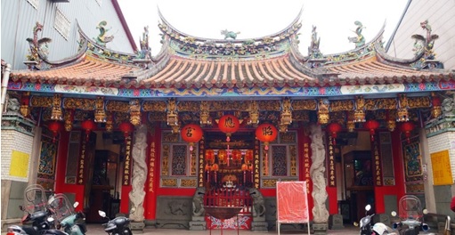 宜蘭昭應宮為全台唯一不面海的媽祖廟。