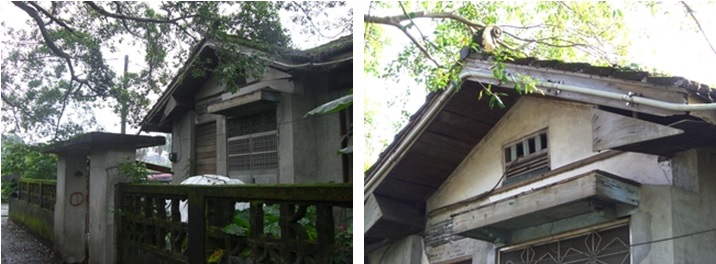 左圖：房舍一隅。 / 右圖：房舍一隅。