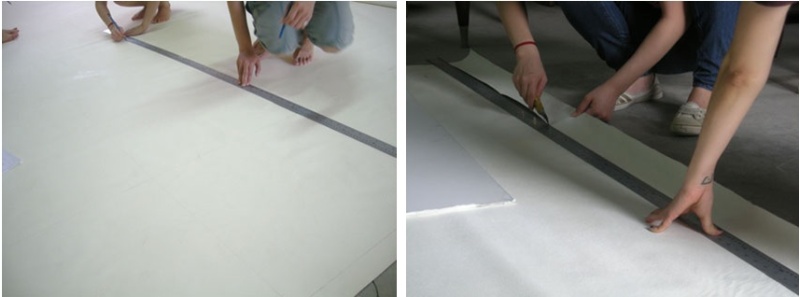 左圖：標記 / 右圖：裁切