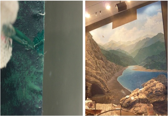 左圖：補色 / 右圖：修改完畢