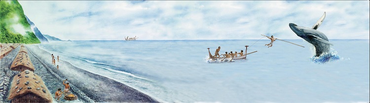 漢本遺址保存狀況良好，除銅器、金飾、陶甕、鯨骨等文物外，也挖掘出墓葬、房屋等遺跡。