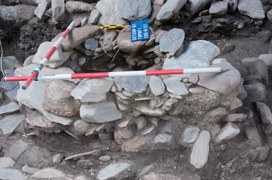 漢本遺址出土的煉爐遺構