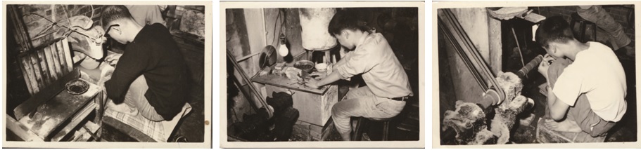 民國50年代(1960)海寶公司的加工廠。蘇朝榮提供