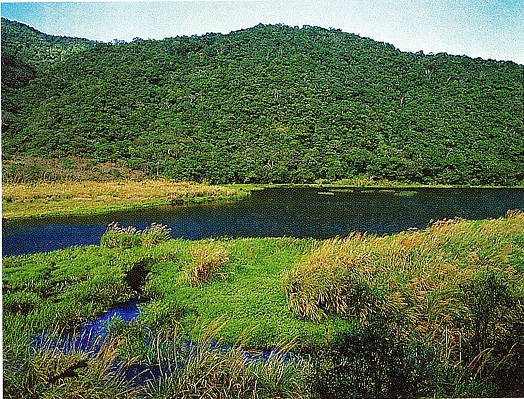 南澳神祕湖。圖片來源：宜蘭縣總體規劃簡介