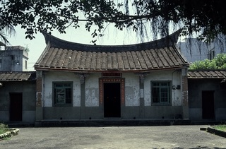 盛蘭堂舊照，是王游子孫於蘭陽的總祖祠（1980年代 攝；宜蘭縣史館提供）